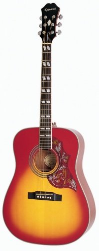 Epiphone Hummingbird Acoustic Guitar,Heritage Cherryburst