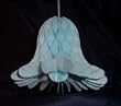 Honeycomb Bells - Bridal/Wedding/Anniversary Decor - 3" (6 count) - Light Blue