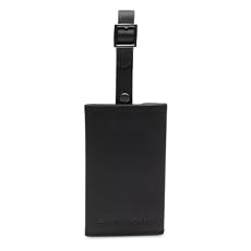 Hartmann Capital Leather Luggage Tag