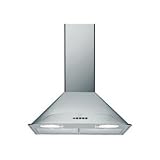 Indesit - H 563 IX - Hotte D&eacute;cor / Chemin&eacute;e - Int&eacute;grable - 60 cm - Inox