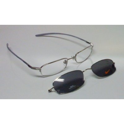 Nike Flexon 9082 with Magnetic Polarized sunglass Clip-on – Strength +1.5