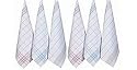 lot de 6 torchons tonip 50x70 cm
