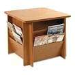 Reception Tables, Square, 23-1/4w x 23-1/4d x 21h, Medium Oak