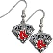 Boston Red Sox Pewter Dangle Earrings