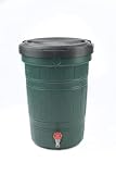 RTS Home Accents 5511-000300-4200 25-Gallon Rain Collector - Green