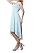Hanxue sleeveless Double-V Party Dress Hi-lo Formal Bridesmaid Dresses
