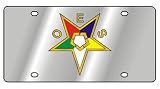 Eastern Star - License Plate - Stainless Style