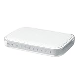 NETGEAR 8ポート ギガビット イーサネットスイッチ GS608-200JPS