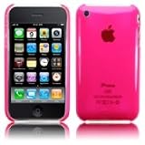 Pink Slim Crystal Back Case Cover for Iphone 3G 3GS