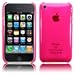 PINK SLIM CRYSTAL BACK CASE COVER FOR IPHONE 3G 3GS WITH FREE SCREEN PROTECTOR - PART OF THE CONSUMER STORE ACCESSORIES RANGE