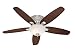 31yxLFJdJML. SL75  Hunter 22434 Sontera Three Light 52 Inch Five Blade Ceiling Fan, White with Frosted Globes