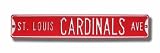 St Louis Cardinals Avenue Street Sign 6 x 36 MLB Baseball Street Sign