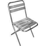 Garden Patio Folding Chair Aluminium 43wx575dx785hcm pack 4 Stylish And Durable Furniture For Your Garden