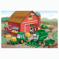 Corey Combine Fun on the Farm 60 Piece Puzzle 31yxQH72amL Corey Combine Fun on the Farm 60 Piece Puzzle