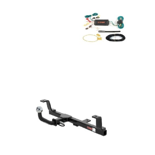 Curt 110542 59146 Trailer Hitch Wiring and Tow Package Edward M