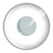 Pair of White Fashion Contact Lenses