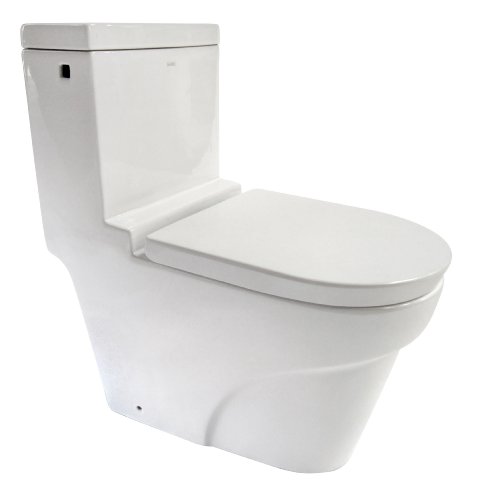 EAGO TB326 Ultra Low Flush EcoFriendly Toilet, White