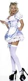 Sexy and Sassy Over the Knee Stockings with Bow - Cute with costumes (costume not included), skirts and lingerie fun! - Usually In Stock!