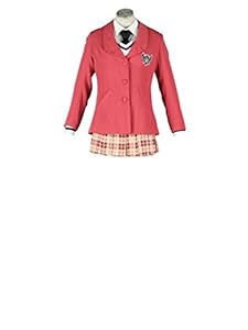 Mtxc Women's Hetalia: Axis Powers Cosplay World W College Winter Uniform Kid Size Large Red