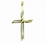 Ladies 0.30ct Diamond Cross Pendant