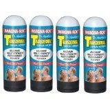 Magna Rx Transdermal Topical Lotion (4) 4 oz Bottles MagnaRX Lotion