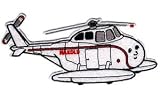 Thomas The Tank Engine Train Patch - Harold Helicopter