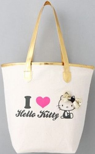 Hｅｌｌｏ Kｉｔｔｙ 35ｔｈ Anniversary BOOK ゴールド・ロゴトート (ノンノムック)
