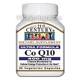 Co-Q10 400 mg 30 Vegetarian Capsules, 21st Century
