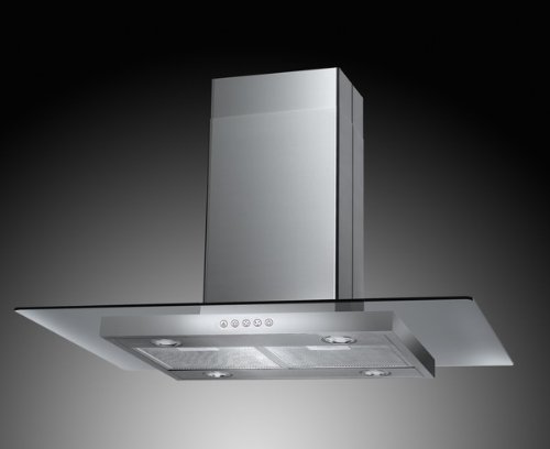 Akdy 30 Euro Style Az610i-75 Stainless Steel Island Mount Range Vent Hood