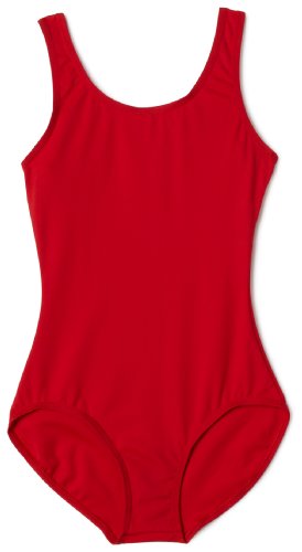 Capezio Women's Tank Leotard - Red - Large