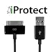 ORIGINAL IPROTECT Apple USB Sync Datenkabel Ladekabel HIGHSPEED f�r iPod & iPhone 3G 3GS 4 4S 4G Classic Touch Nano 1G 2G 3G Photo Mini BLACK SERIE SCHWARZ