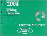 2004 Ford Freestar & Mercury Monterey Wiring Diagram Manual Original