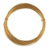 0.4mm Gold Plated Jewellery & Hobby Wire - 15m : Pack of 1