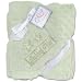 Sage Sweet Pea Fluffy Sherpa Sentiment Luxury Blanket