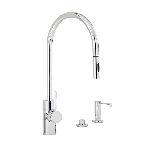 How to Waterstone 54003AP Parche PLP Pull Out Spray Kitchen Faucet 3