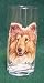 Box of 2 Glasses - Rough Collie