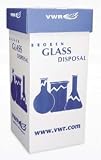 Benchtop Disposal Box - VWR Broken Glass Disposal Carton - Model 56617-804 - Pack of 6