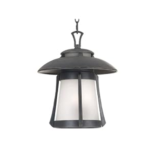 Kenroy Home 3192 Laguna Large Hang Lantern, Ebony Pearl by 