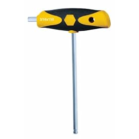 Wiha 54008 7/64 x 150mm Soft Grip Hex Driver Dual Drive Chrome Finish