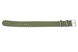 Timex T7B911 Weekender 20mm Olive Nylon Slip-Thru Watch Strap