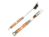 NCAA Barbeque Fork and Grill Cleaner Set