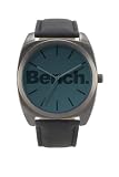 Bench Men's Quartz Analogue Watch BC0379GYBKA with Black Strap