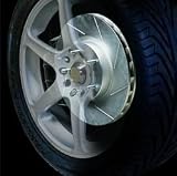 Power Slot Front Left Cryogenic Slotted Rotors Ford Mustang SVT 94-04