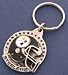 Pittsburgh Steelers Pewter Keychain