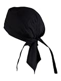 Bandana Cap Kopftuch Schwarz