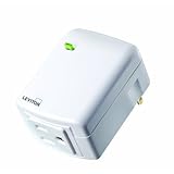 Leviton VRP15-1LW Vizia RF + 300W Scene Capable Plug-In Appliance Module, White