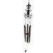 French Country Scroll Patio Decor Fleur De LIS Wind Chimes Relaxing Chime Sound