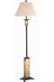 Bennington Floor Lamp, 62"H, NATURAL SLATE