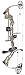 Diamond Archery 11 Outlaw Rh 26-30inch 70 Tsn Package Carbon Rod String Stop Throttle Cam Tech