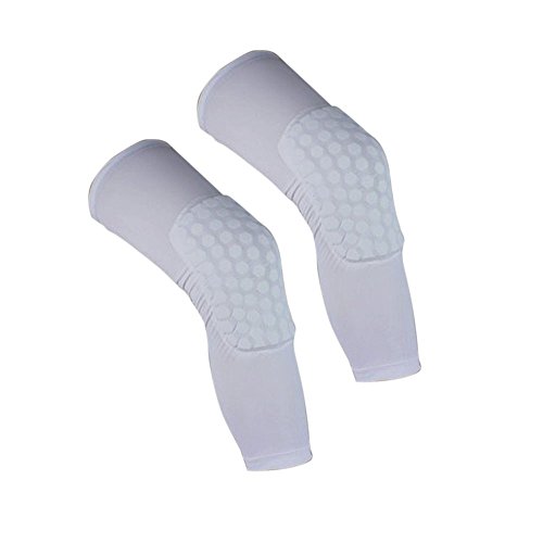 Morris 1 Pair / 2 Pcs Breathable Adjustable Elastic Unisex Kneepads Knee Pads Crawling Safety Protector Authentic Fitness Basketball Volleyball Badminton Sports Protector Kneepads